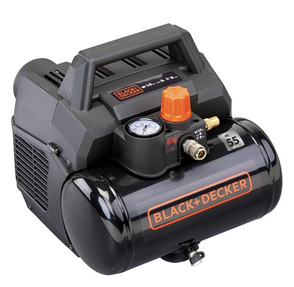 Black+Decker BXCMS106HE - Kompresor bezolejový tichý