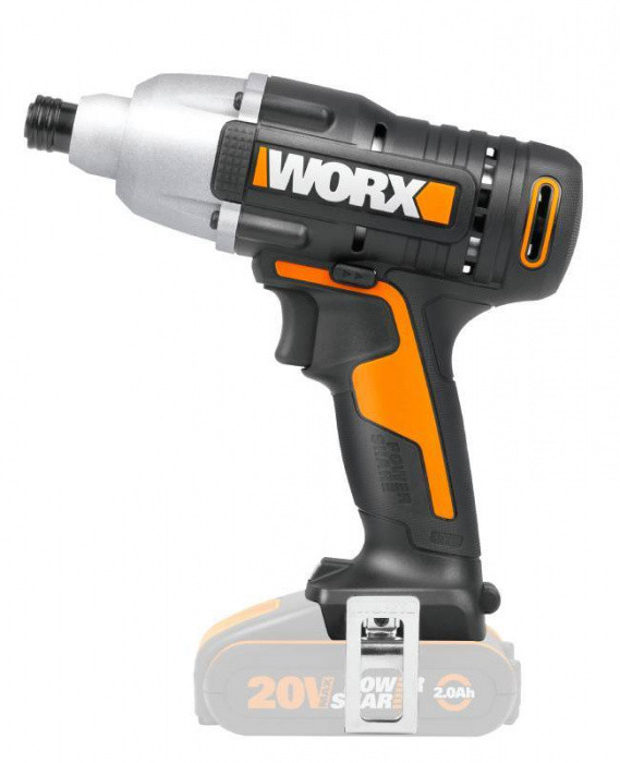 WORX Power tools WX291.9 - Aku rázový utahovák 20V 170Nm 1/4