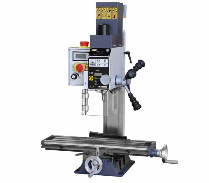 PROMA FP-20MZ/230 - Vrtačko-frézka na kov s plynulou regulací otáček