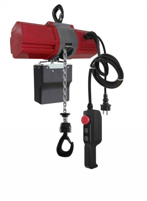 PROMA RKE-3/500D - Elektrický řetězový kladkostroj s dálkovým ovládáním 3m 500kg 230V