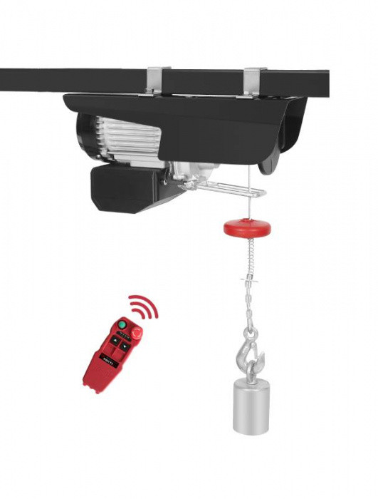 PROMA LND-12/600 - Elektrický lanový naviják s dálkovým ovládáním 6/12m 300/600kg 230V