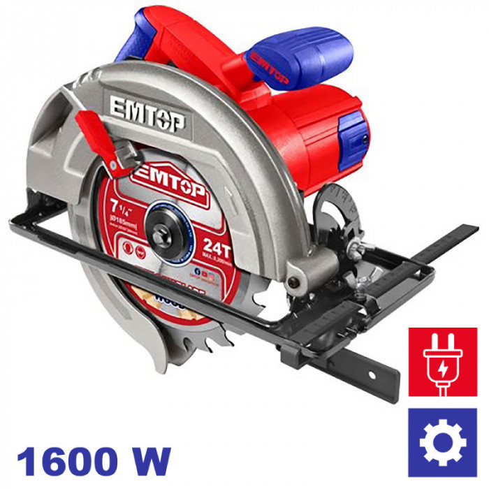 EMTOP Kotoučová pila 1600W 185mm