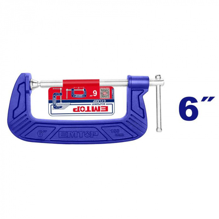 EMTOP Svěrka G litinová150mm