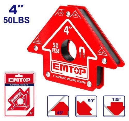EMTOP Magnetický svařovací úhelník 100mm