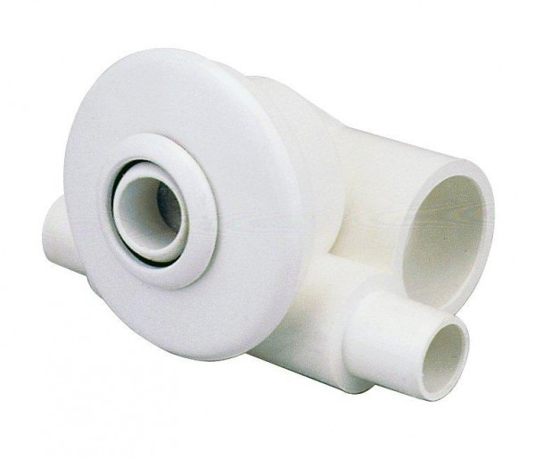 Hydromasážní tryska - Minitryska 24 ABS (bílá), d= otvoru 23  mm
