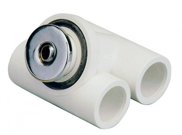 Hydromasážní tryska - Mikrotryska ABS (chrom), d= otvoru 12 mm