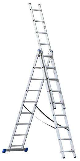 Žebřík G21 3-dílný 5,9m, 3x9 příček