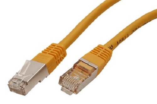 Patch kabel FTP Cat 6, 5m - žlutý