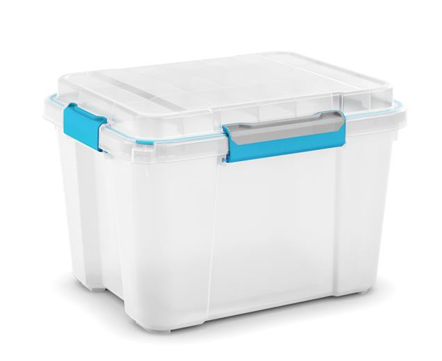 Box KIS Scuba box M transparentní