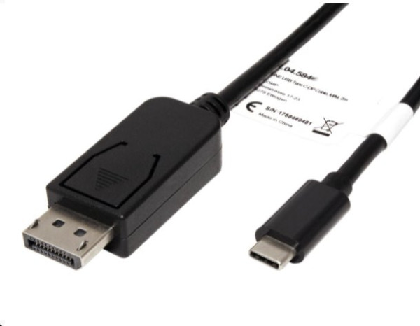 Kabel USB C(M) -&gt; DisplayPort(M) , 4K@60Hz, 2m