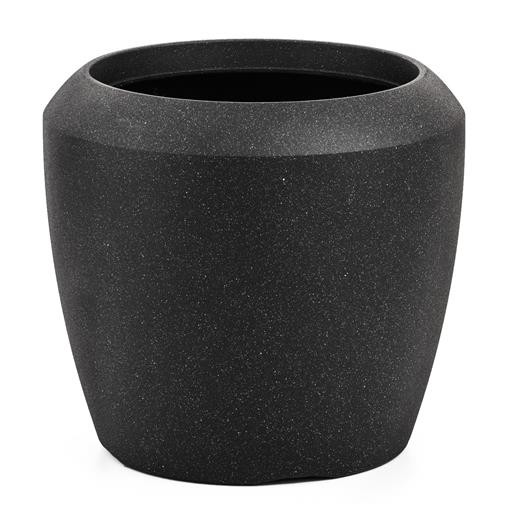 Květináč G21 Coal Round 33,5 x 33,5 x 30,5