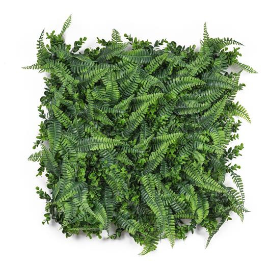 Umělá zelená stěna G21 Listo Ferns, 50x50 cm