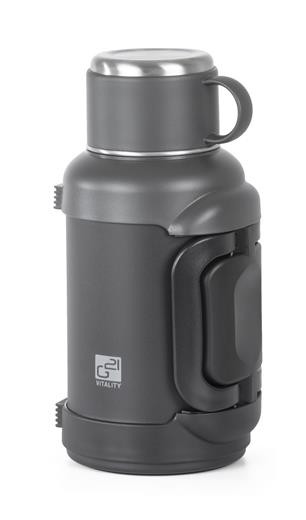 Termoska G21 nerezová 2500 ml, černo-šedá