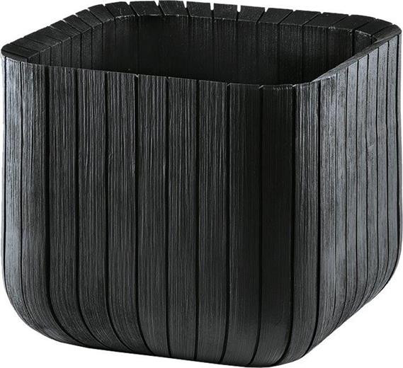 Květináč Keter Cube Planter S antracitový