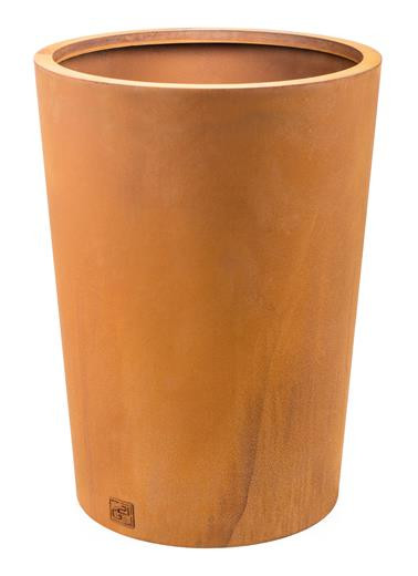 Květináč G21 Corten Round, 55 x 75 x 55 cm