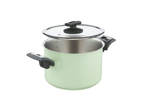 Kolimax Hrnec COMFORT GREEN s poklicí, průměr 18 cm, objem 3.0 l