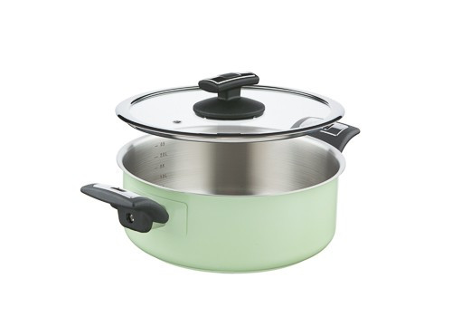 Kolimax Kastrol COMFORT GREEN s poklicí, průměr 22 cm, objem 3.0 l
