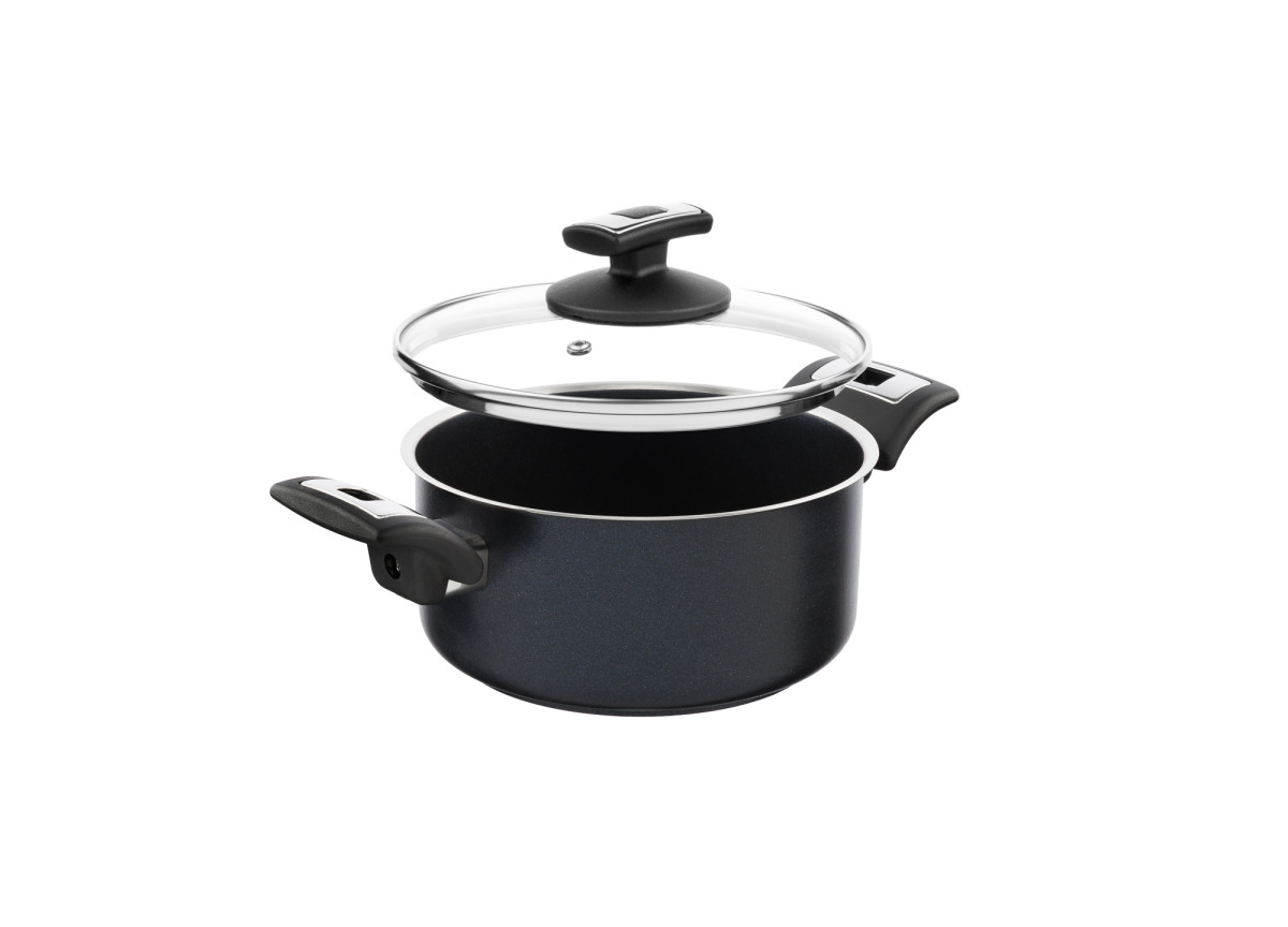 Kolimax Rendlík COMFORT BLACK s poklicí, průměr 18 cm, objem 2.0 l