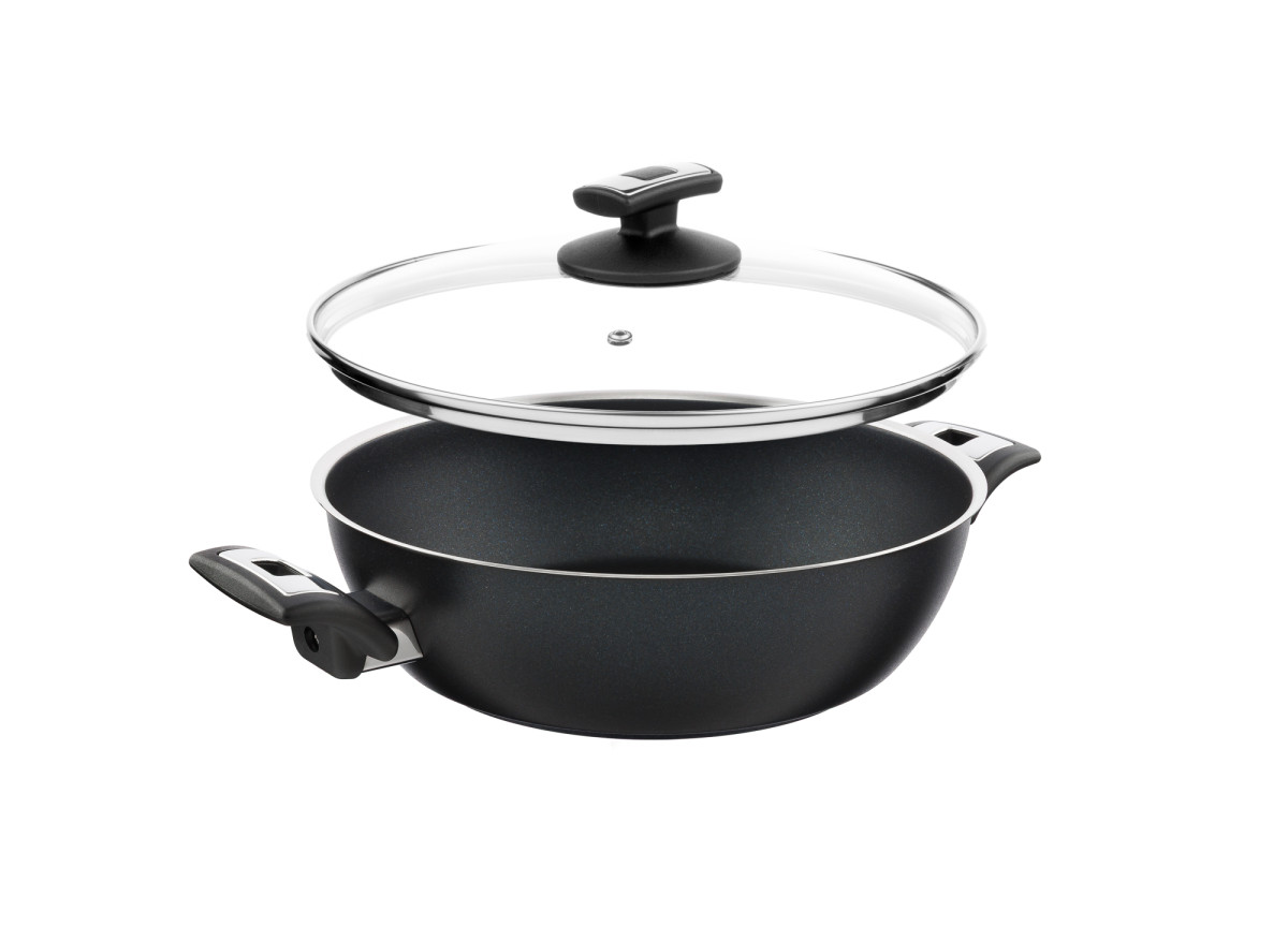 Kolimax Pánev COMFORT BLACK, s poklicí, průměr 26 cm, objem 3.4 l