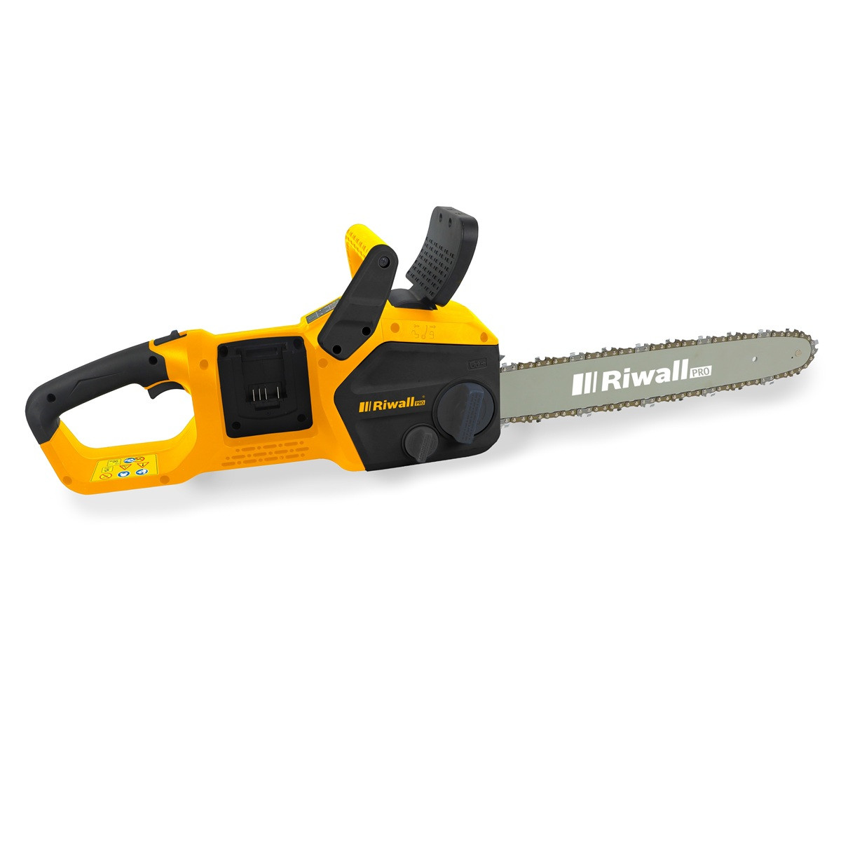 Riwall PRO RACS 4020i - aku řetězová pila 40 V (2 x 20 V)
