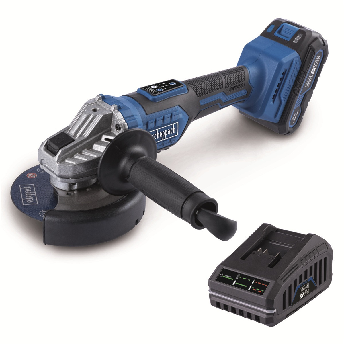 Scheppach BC-AG125-X-SET S