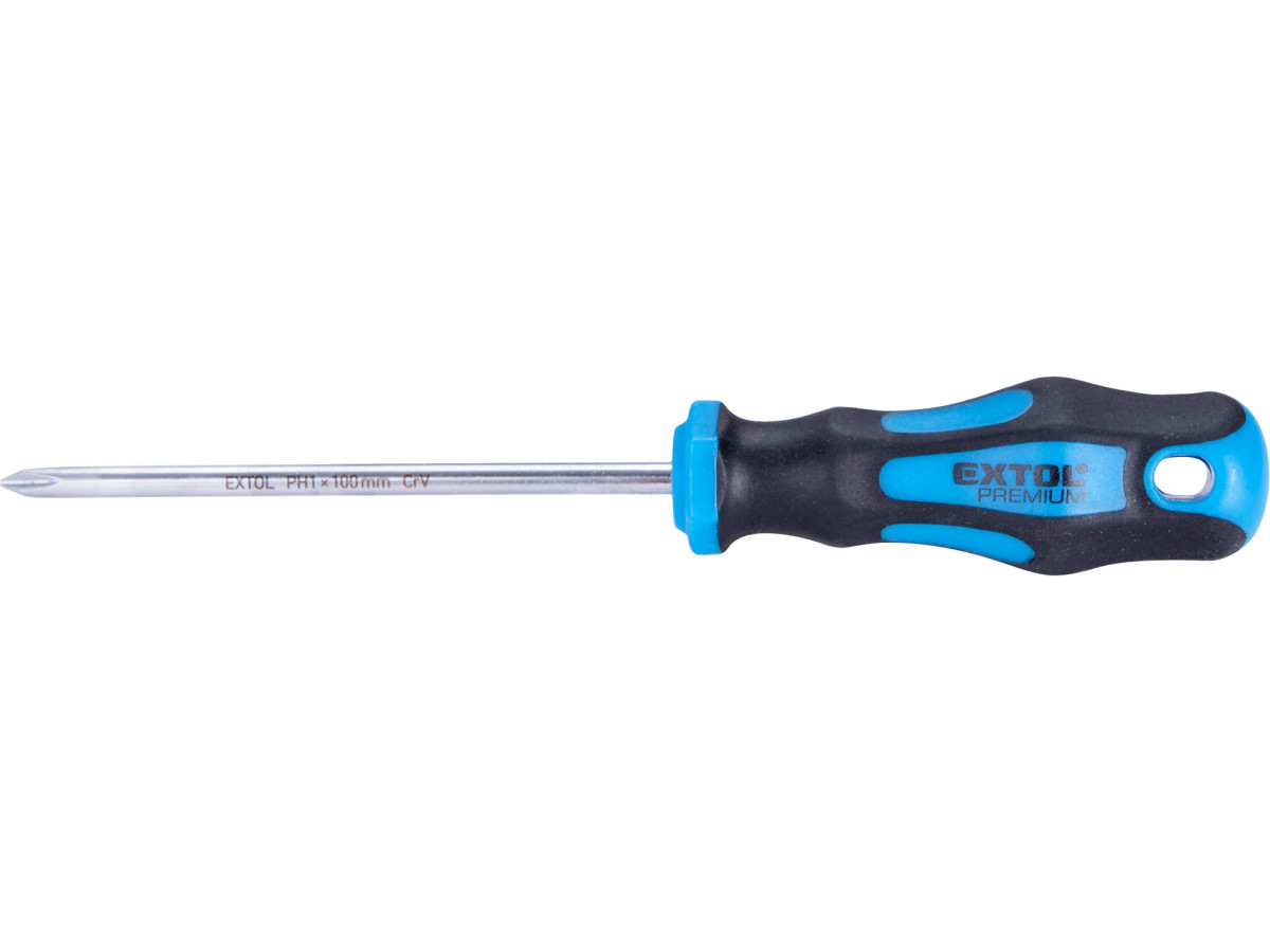Extol Premium 8819231 šroubovák křížový PH, PH 1x100mm, CrV