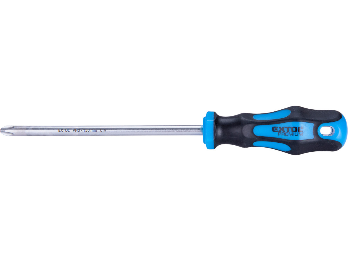 Extol Premium 8819233 šroubovák křížový PH, PH 3x150mm, CrV