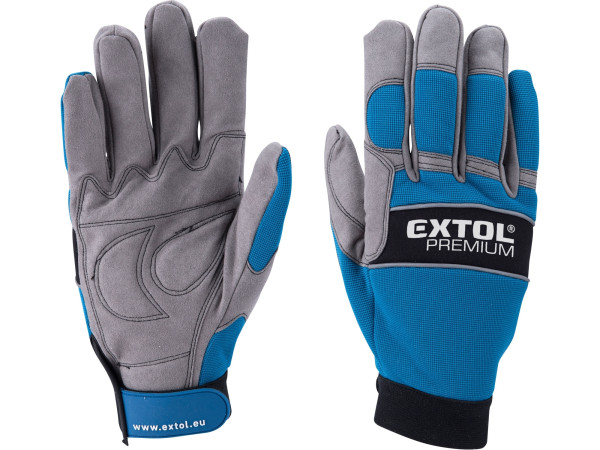 Extol Premium 8856602 rukavice pracovní polstrované, velikost L/10