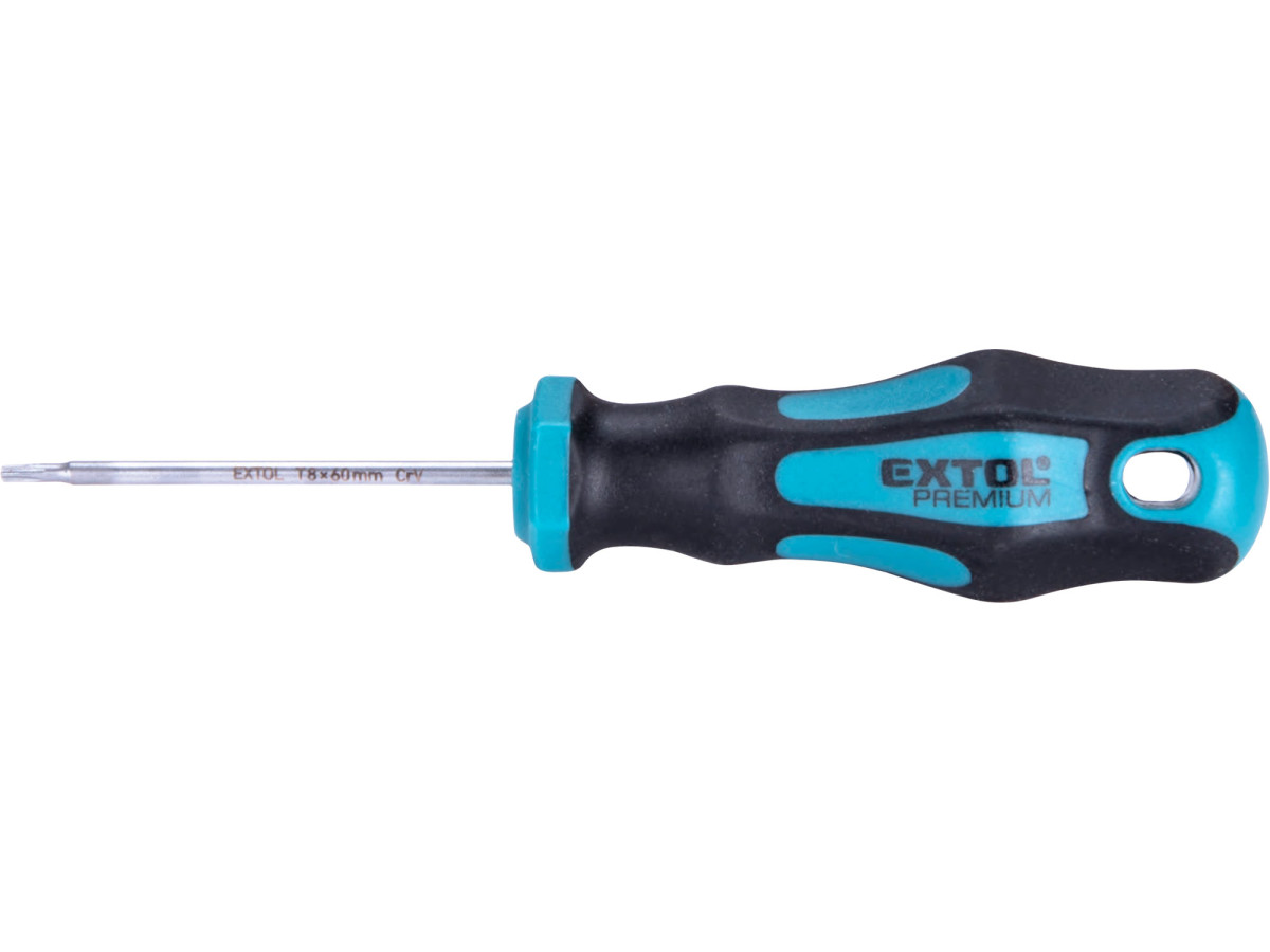 Extol Premium 8819242 šroubovák TORX, T8x60mm, CrV