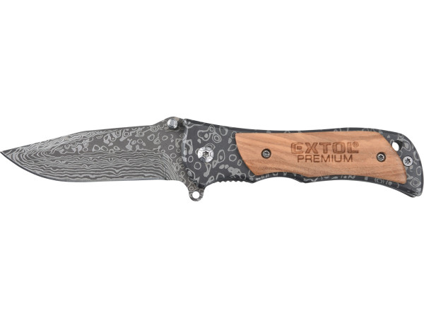 Extol Premium 8855121 nůž zavírací, nerez, 160/90mm