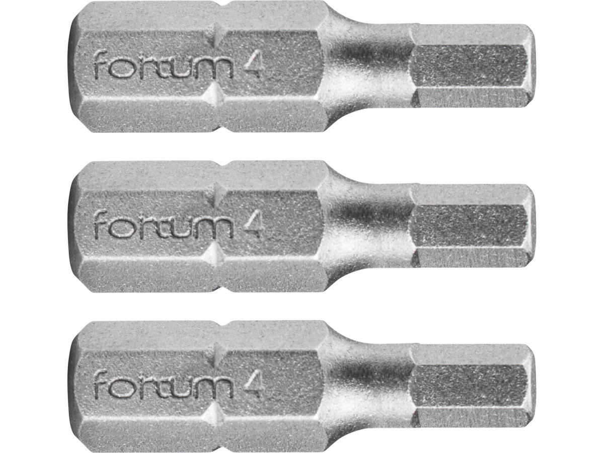 Fortum 4741505 hrot imbus sada 3ks, H 4x25mm, S2