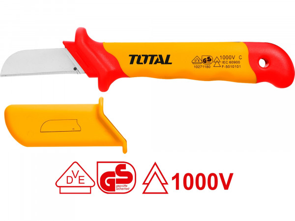 Total THICK1801 elektrikářský nůž na kabely, industrial