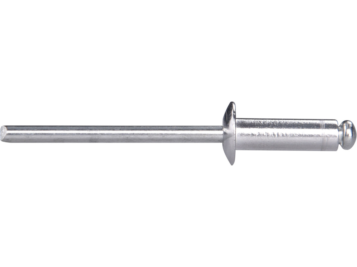 Extol Premium 8813854 nýty trhací hliníkové sada 1000ks, O 4,0x12,7mm plochá hlava