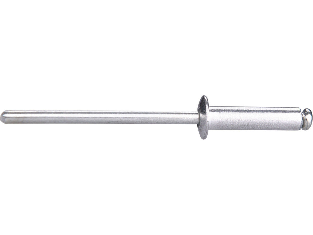 Extol Premium 8813844 nýty trhací hliníkové sada 1000ks, O 3,2x12,7mm plochá hlava