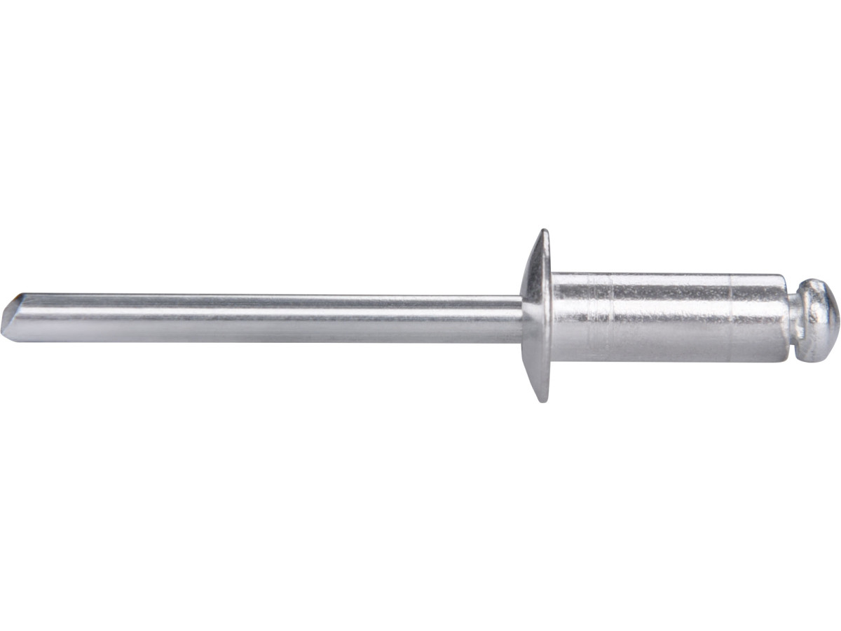 Extol Premium 8813864 nýty trhací hliníkové sada 500ks, O 4,8x12,7mm plochá hlava