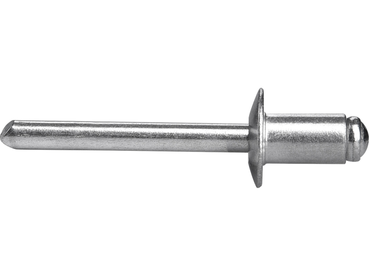 Extol Premium 8813873 nýty trhací hliníkové sada 250ks, O 6,4x9,6mm plochá hlava