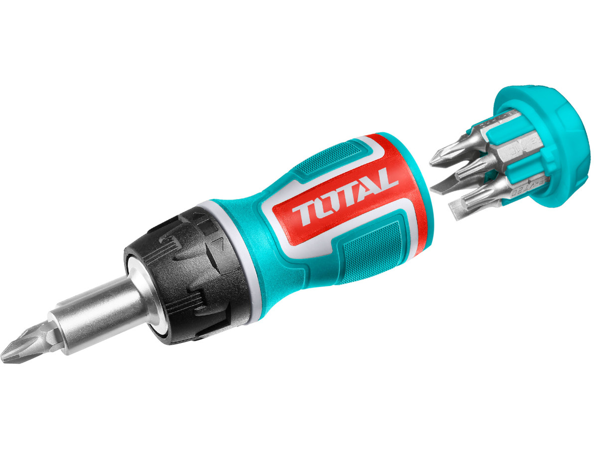 Total TACSDS1726 šroubovák 8v1, ráčnový