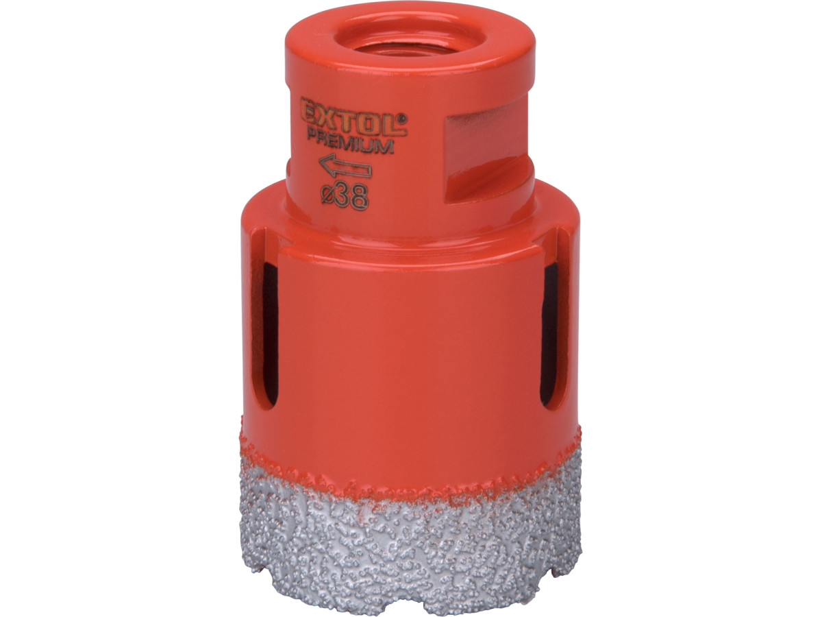 Extol Premium 8801869 korunka vykružovací diamantová, O 38mm, závit M14