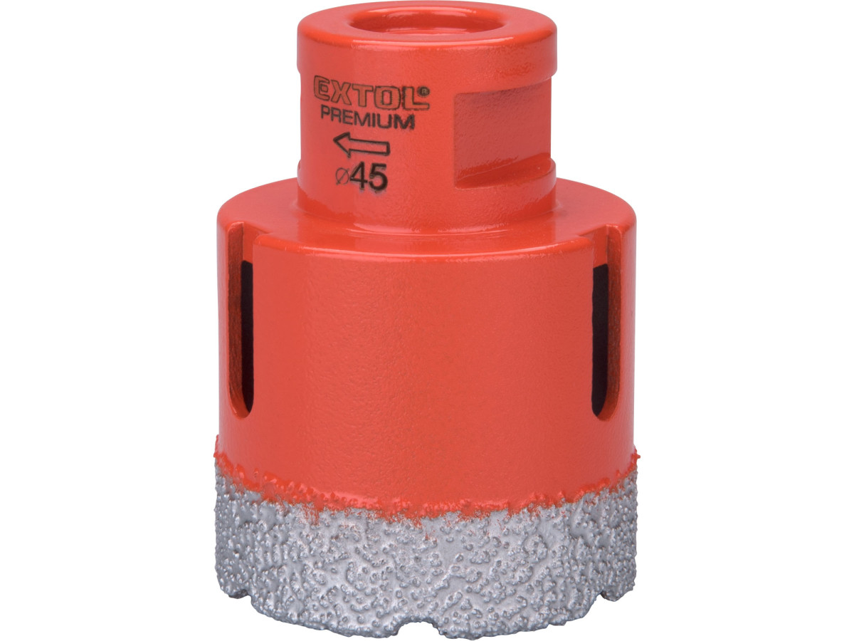Extol Premium 8801871 korunka vykružovací diamantová, O 45mm, závit M14