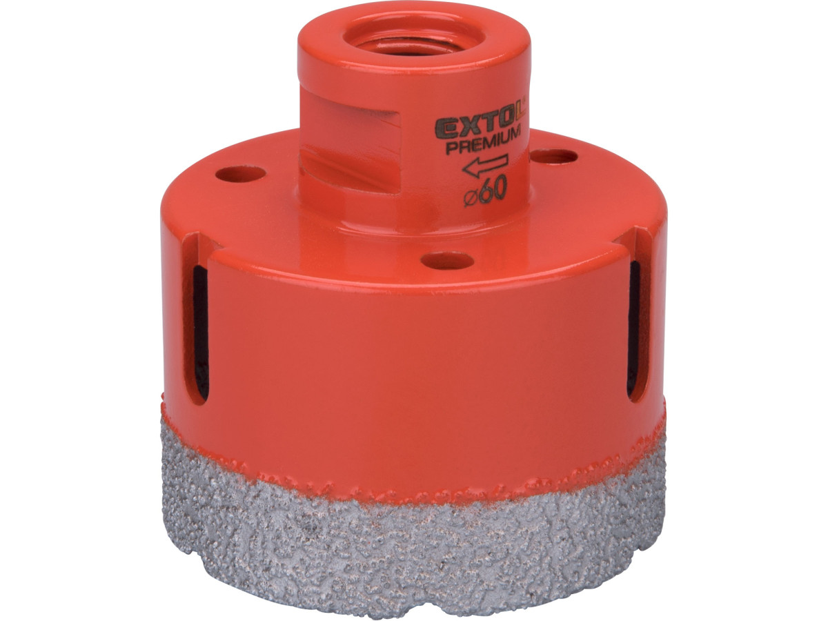 Extol Premium 8801875 korunka vykružovací diamantová, O 60mm, závit M14