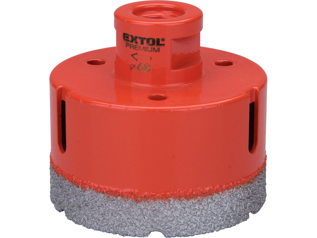 Extol Premium 8801877 korunka vykružovací diamantová, O 68mm, závit M14