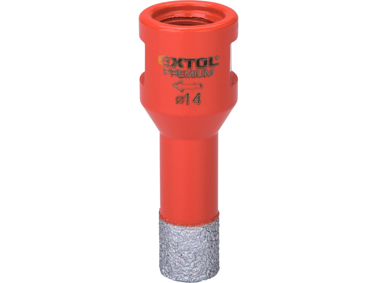 Extol Premium 8801863 korunka vykružovací diamantová, O 14mm, závit M14
