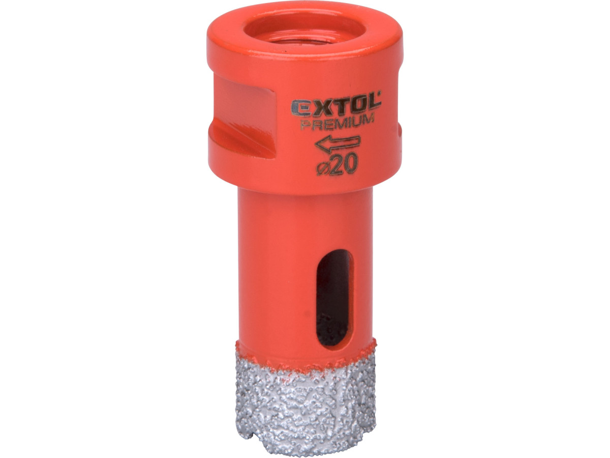 Extol Premium 8801866 korunka vykružovací diamantová, O 20mm, závit M14