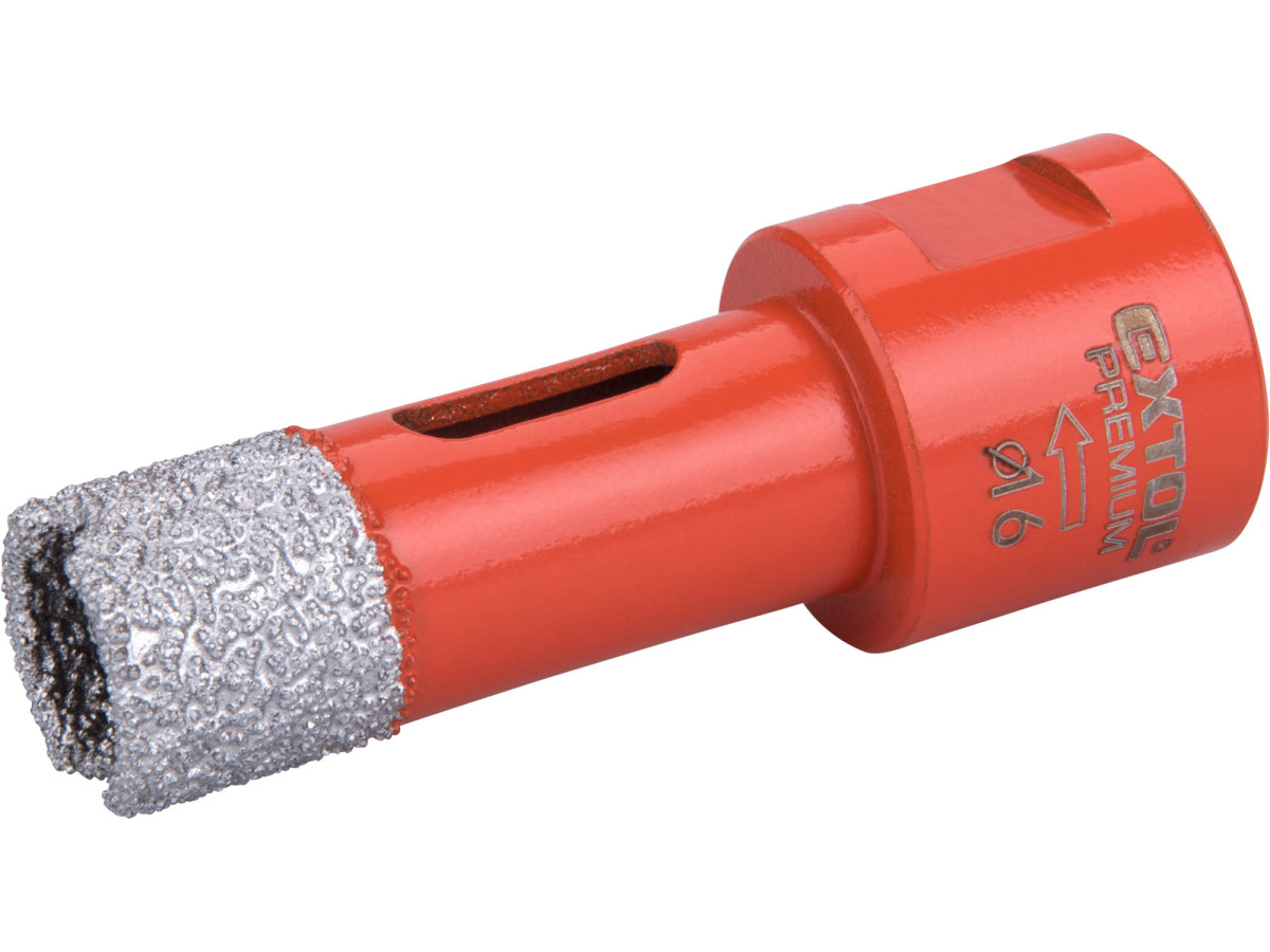 Extol Premium 8801864 korunka vykružovací diamantová, O 16mm, závit M14