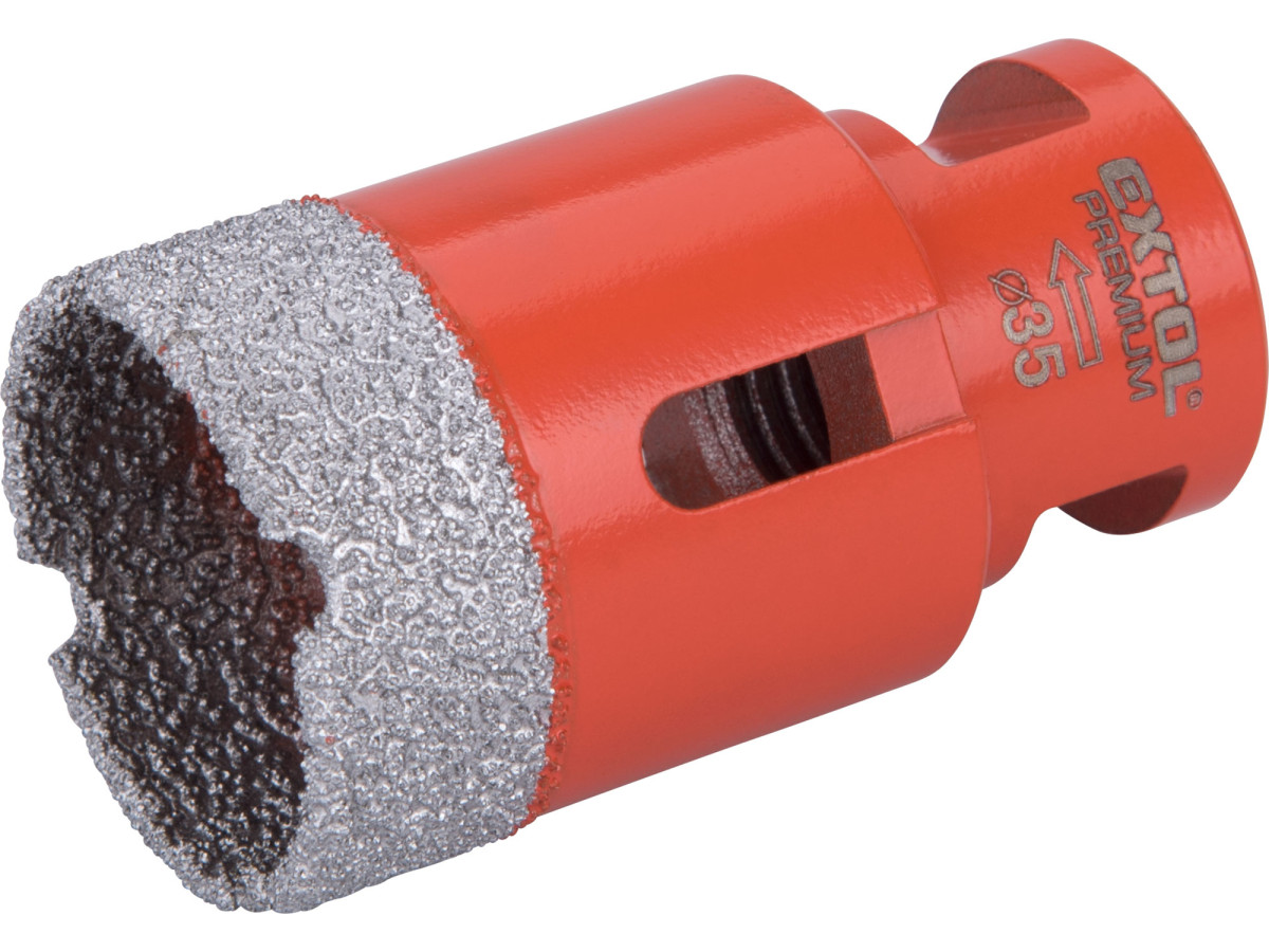 Extol Premium 8802988 korunka vykružovací diamantová, O 35mm, závit M14