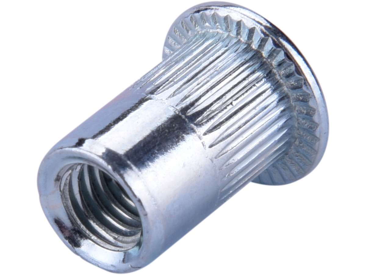 Fortum 4770686 ¨matice nýtovací ocelové, sada 30ks, M6x14mm