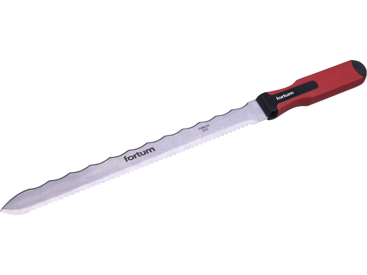 Fortum 4780503 nůž na minerální vatu a izolační hmoty, nerez, 470/280mm