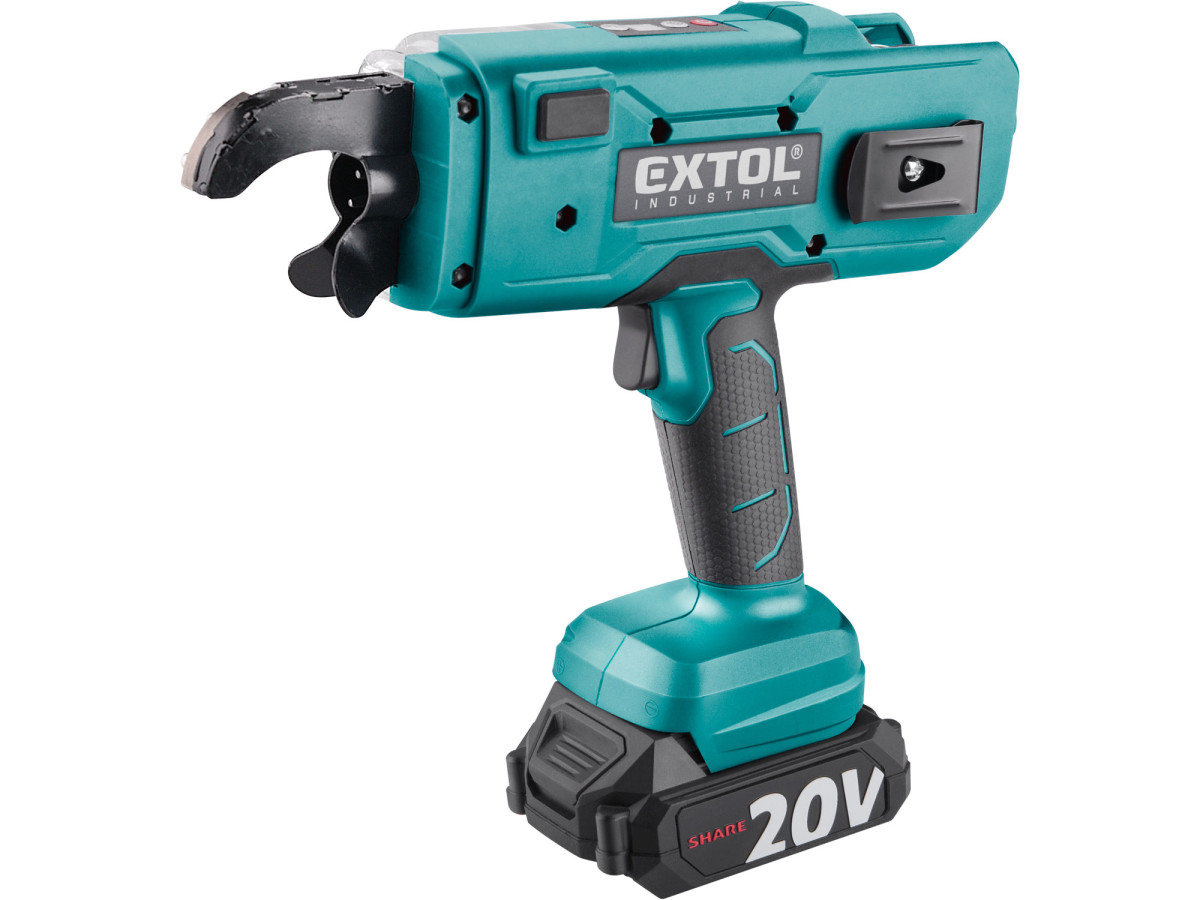 Extol Industrial 8791860  vazač armatur aku SHARE20V, BRUSHLESS, 2Ah