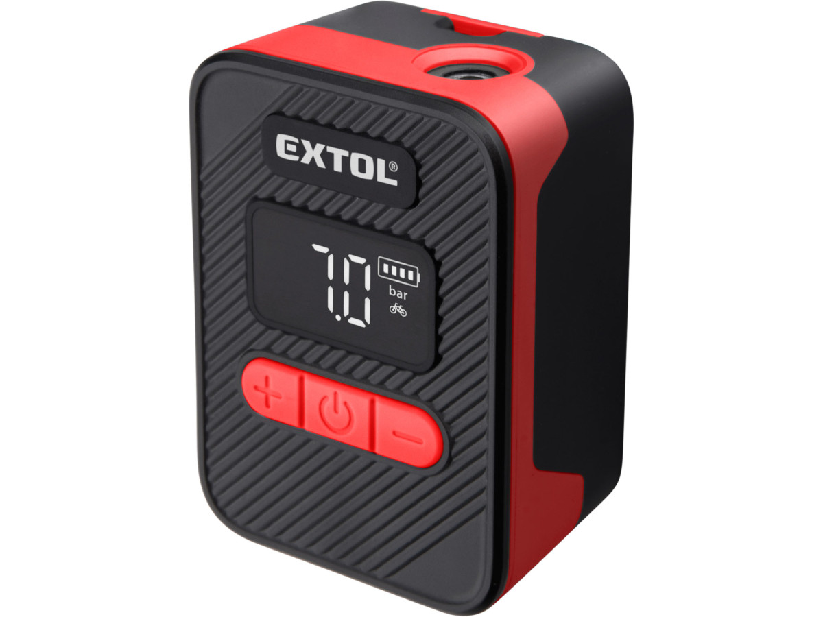 Extol Premium 8891512 kompresor aku, 10,3bar, USB nabíjení