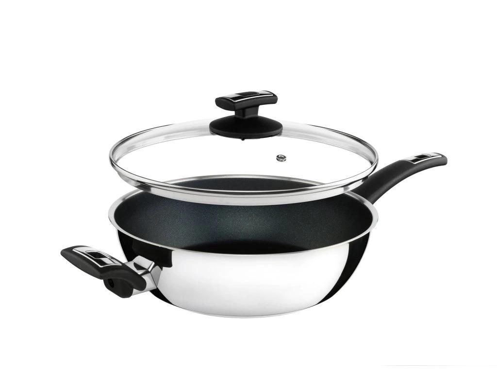 Kolimax Pánev FLONAX COMFORT, s rukojetí, s poklicí, průměr 26cm, objem 3.4 l
